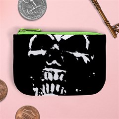 Morbid Skull Mini Coin Purse from ArtsNow.com Front