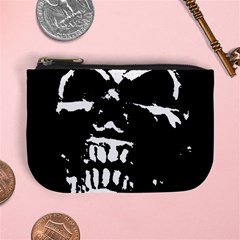 Morbid Skull Mini Coin Purse from ArtsNow.com Front