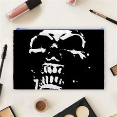 Morbid Skull Cosmetic Bag (Large) from ArtsNow.com Front