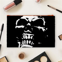 Morbid Skull Cosmetic Bag (Large) from ArtsNow.com Back