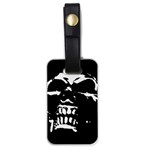 Morbid Skull Luggage Tag (one side)