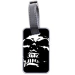 Morbid Skull Luggage Tag (two sides)