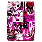 Pink Checker Graffiti Removable Flap Cover (Large)