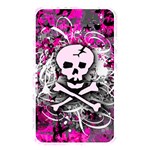 Pink Skull Splatter Memory Card Reader (Rectangular)
