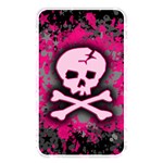 Pink Skull Star Splatter Memory Card Reader (Rectangular)