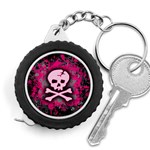 Pink Skull Star Splatter Measuring Tape