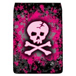 Pink Skull Star Splatter Removable Flap Cover (Large)