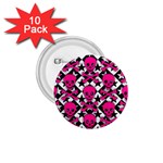 Pink Skulls & Stars 1.75  Button (10 pack) 