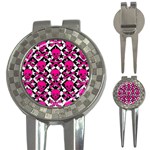 Pink Skulls & Stars 3-in-1 Golf Divot