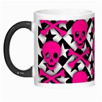 Pink Skulls & Stars Morph Mug