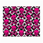 Pink Skulls & Stars Glasses Cloth (Small)