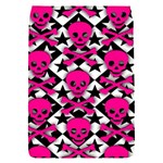 Pink Skulls & Stars Removable Flap Cover (Small)