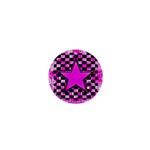 Pink Star 1  Mini Magnet