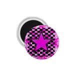 Pink Star 1.75  Magnet