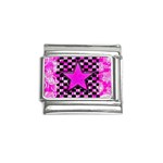 Pink Star Italian Charm (9mm)