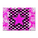 Pink Star Sticker A4 (100 pack)