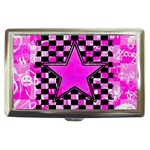 Pink Star Cigarette Money Case