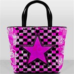 Pink Star Bucket Bag