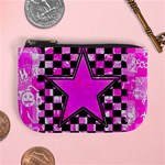 Pink Star Mini Coin Purse