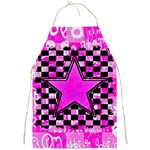 Pink Star Full Print Apron