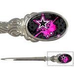 Pink Star Design Letter Opener