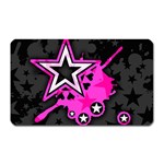 Pink Star Design Magnet (Rectangular)