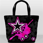 Pink Star Design Bucket Bag