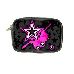 Pink Star Design Coin Purse from ArtsNow.com Front