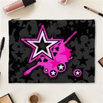 Pink Star Design Cosmetic Bag (XL)