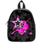 Pink Star Design School Bag (Small)