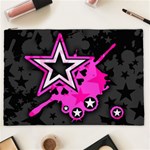 Pink Star Design Cosmetic Bag (XXL)