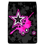 Pink Star Design Removable Flap Cover (Large)