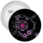 Pink Star Explosion 3  Button