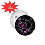 Pink Star Explosion 1.75  Button (10 pack) 