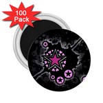 Pink Star Explosion 2.25  Magnet (100 pack) 