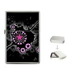 Pink Star Explosion Flip Top Lighter
