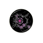 Pink Star Explosion Hat Clip Ball Marker