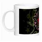 Pink Star Explosion Night Luminous Mug