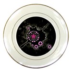 Pink Star Explosion Porcelain Plate