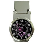 Pink Star Explosion Money Clip Watch