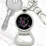 Pink Star Explosion Bottle Opener Key Chain