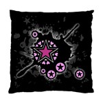 Pink Star Explosion Cushion Case (Two Sides)