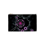 Pink Star Explosion Cosmetic Bag (Small)