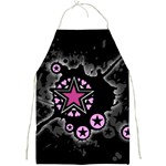 Pink Star Explosion Full Print Apron