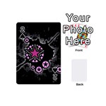 Pink Star Explosion Playing Cards 54 (Mini)
