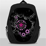 Pink Star Explosion Backpack Bag