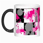 Pink Star Splatter Morph Mug