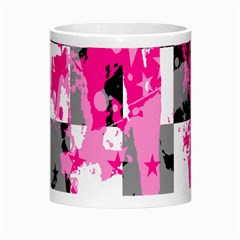 Pink Star Splatter Morph Mug from ArtsNow.com Center