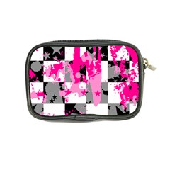 Pink Star Splatter Coin Purse from ArtsNow.com Back