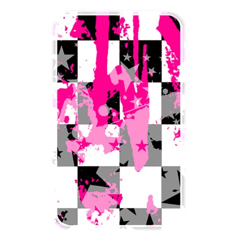 Pink Star Splatter Memory Card Reader (Rectangular) from ArtsNow.com Front